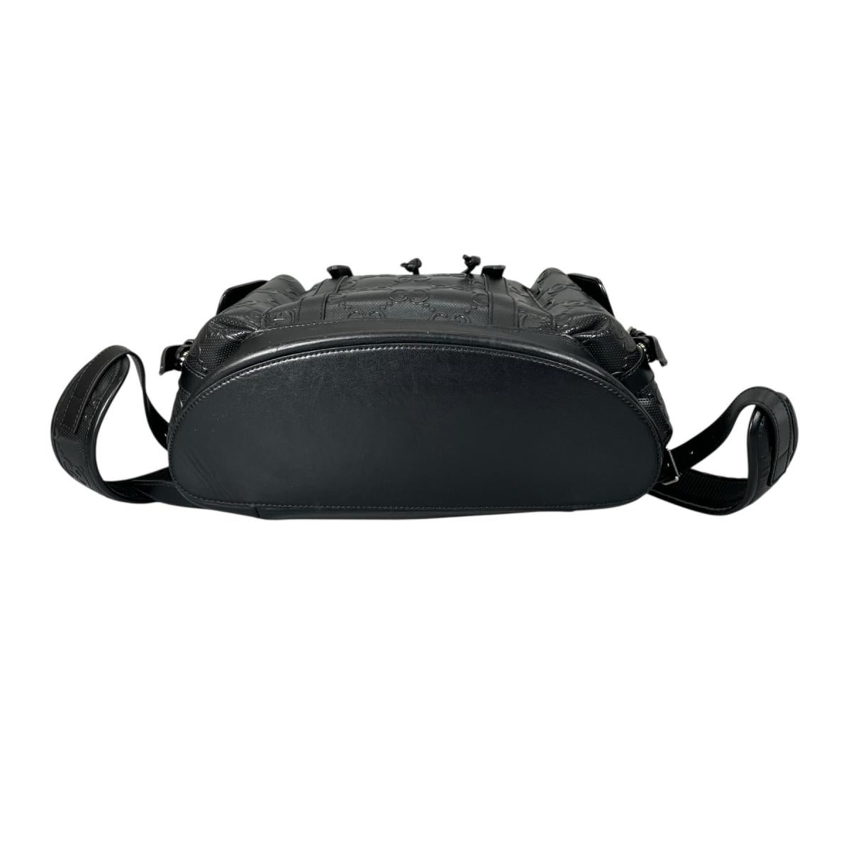 グッチ GUCCI リュック・デイパック
 バックパック バックパック GGエンボス レザー 625770 ブラック 【SS】
 【中古】