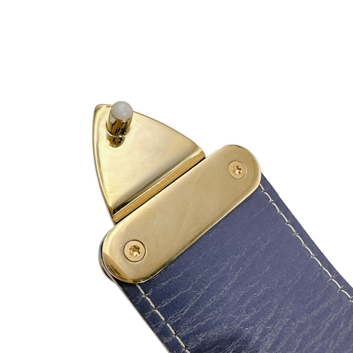 ルイヴィトン LOUIS VUITTON ハンドバッグ
 ハンドバッグ ファビュロー スハリ レザー M91813 ブルー LV
 【SS】
 【中古】