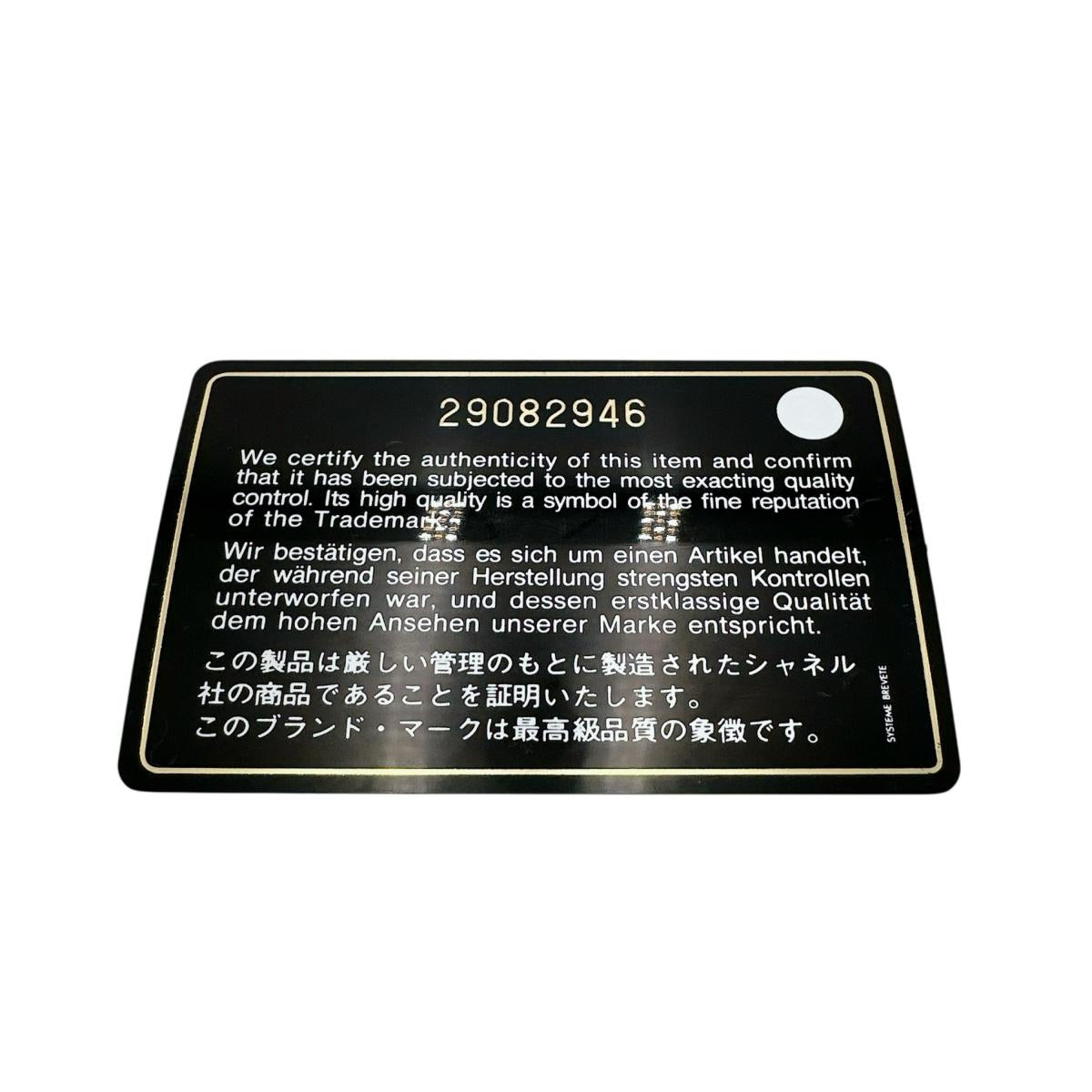 シャネル CHANEL ショルダーバッグ
 チェーンウォレット ラムスキン CHANEL19 ラムスキン ブラック 【SS】
 【中古】