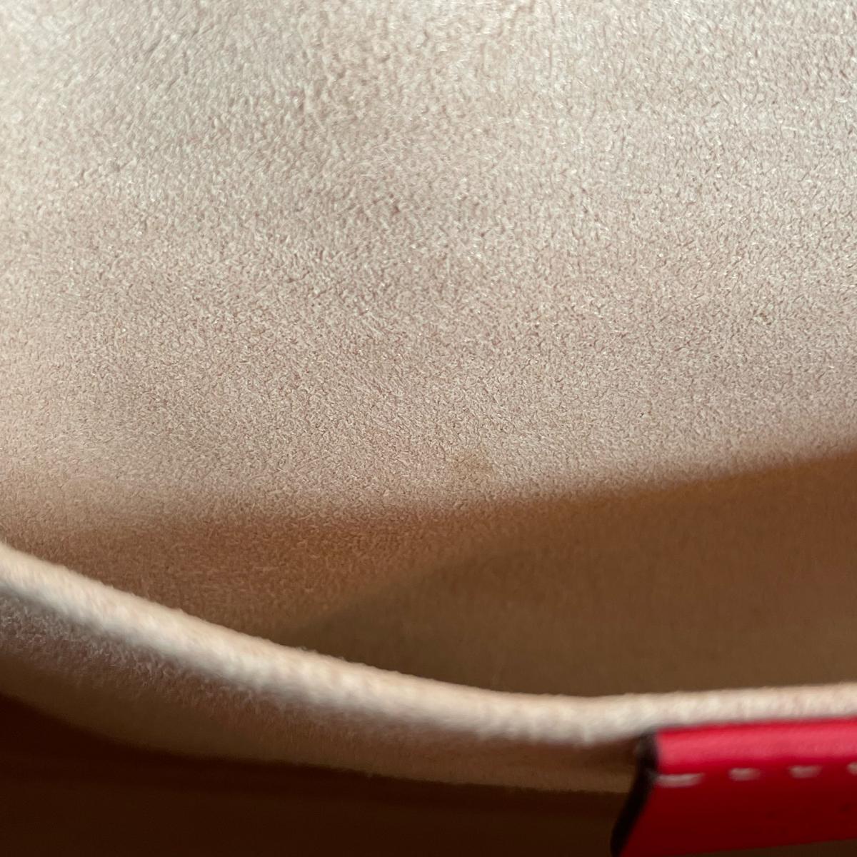 グッチ GUCCI ショルダーバッグ
 ショルダーバッグ GGアップル パドロック GGキャンバス 498156 ベージュ×レッド×マルチカラー 【SS】
 【中古】