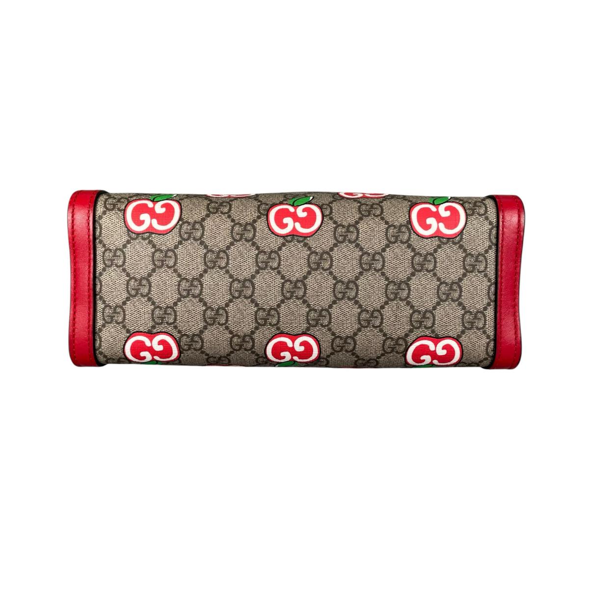グッチ GUCCI ショルダーバッグ
 ショルダーバッグ GGアップル パドロック GGキャンバス 498156 ベージュ×レッド×マルチカラー 【SS】
 【中古】