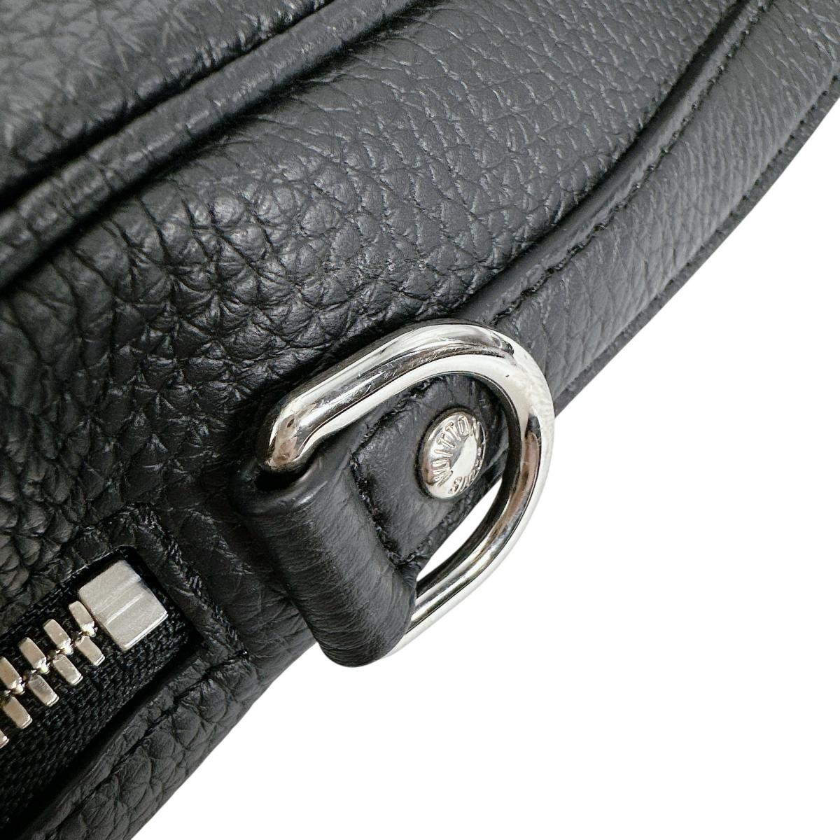 ルイヴィトン LOUIS VUITTON ハンドバッグ
 ハンドバッグ ノワール アルマンド･ブリーフケースMM レザー M54381 ブラック LV
 【SS】
 【中古】