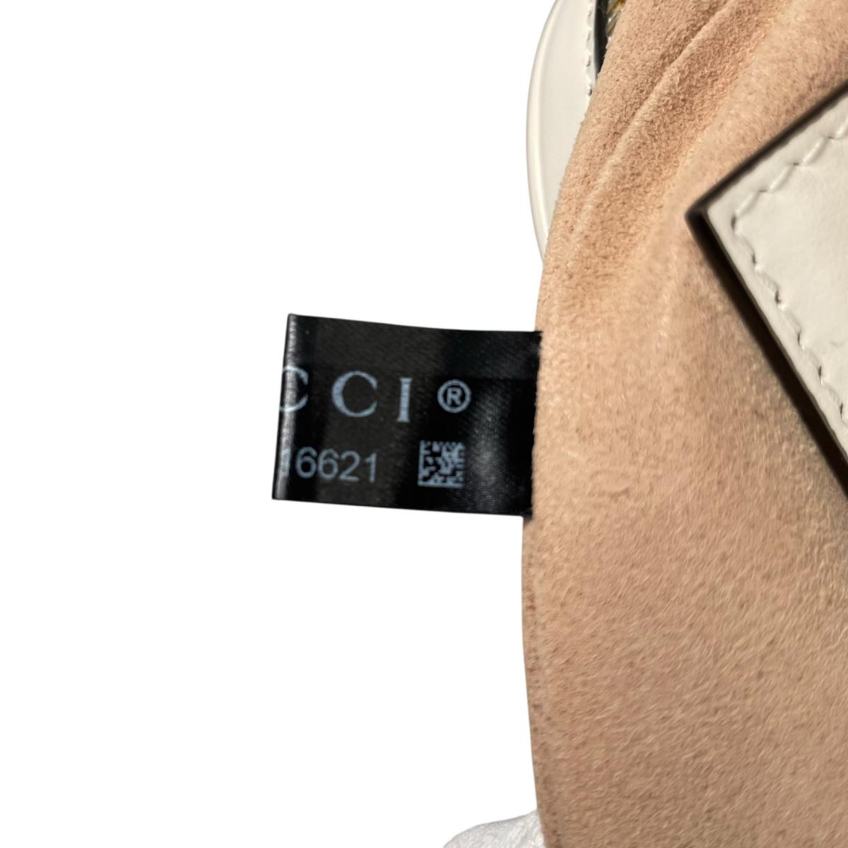 グッチ GUCCI ショルダーバッグ
 ショルダーバッグ ハートチェーン インターロッキングG レザー 751628 ホワイト 【SS】
 【中古】