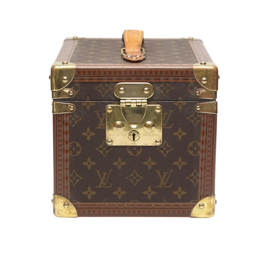 ルイヴィトン LOUIS VUITTON その他バッグ
 化粧ケース モノグラム ボワット・フラコン モノグラムキャンバス M21828 ブラウン LV
 【SS】
 【中古】