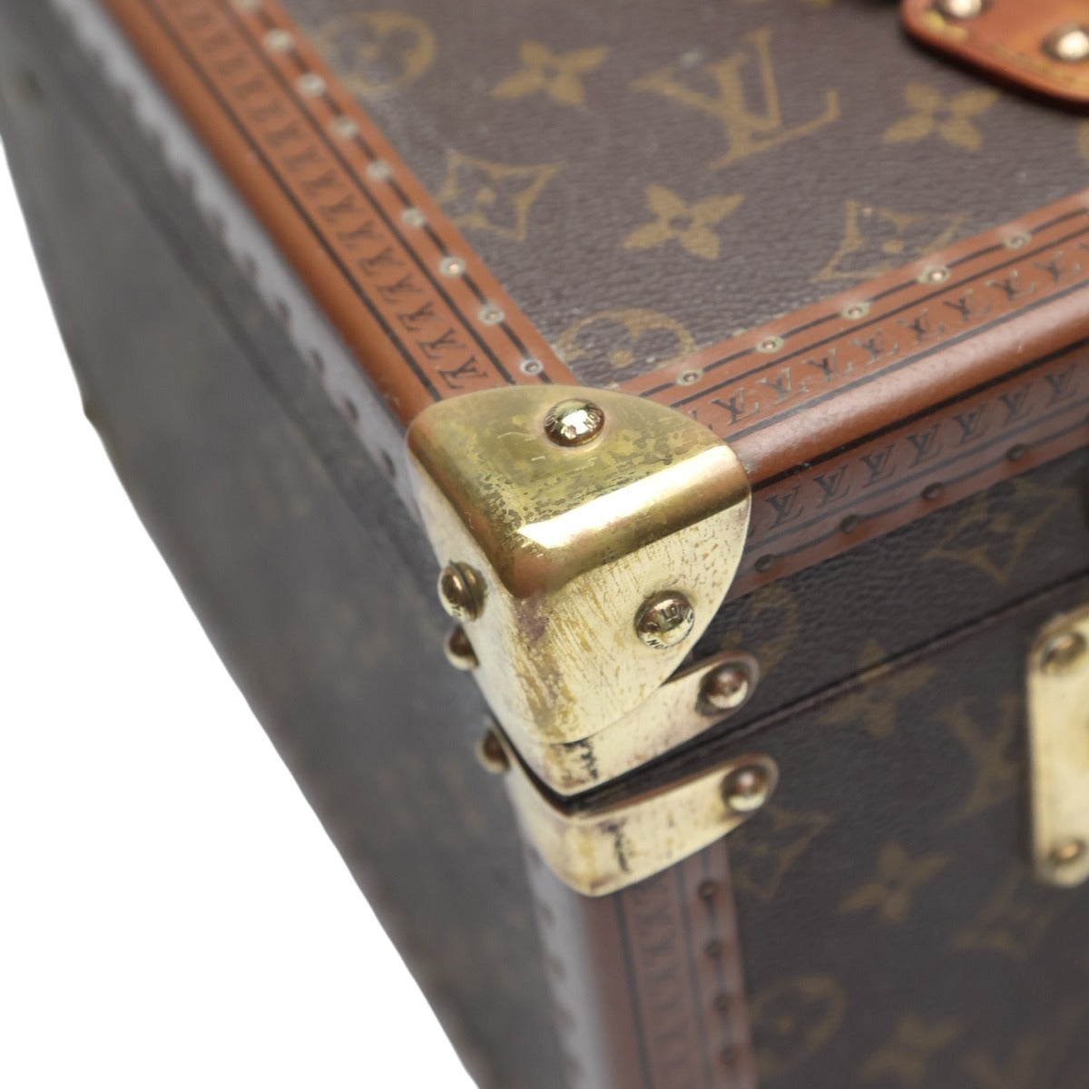 ルイヴィトン LOUIS VUITTON その他バッグ
 化粧ケース モノグラム ボワット・フラコン モノグラムキャンバス M21828 ブラウン LV
 【SS】
 【中古】