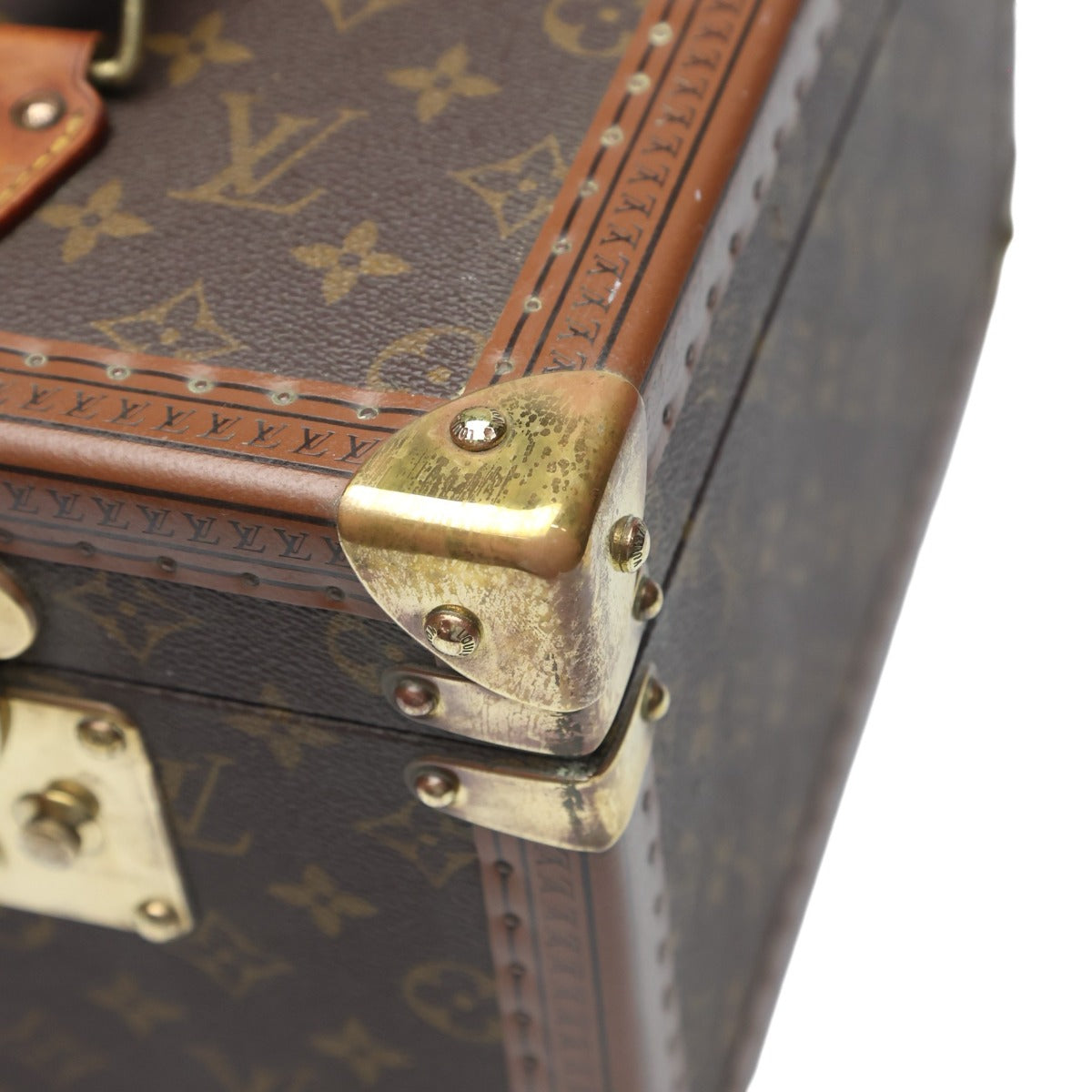 ルイヴィトン LOUIS VUITTON その他バッグ
 化粧ケース モノグラム ボワット・フラコン モノグラムキャンバス M21828 ブラウン LV
 【SS】
 【中古】