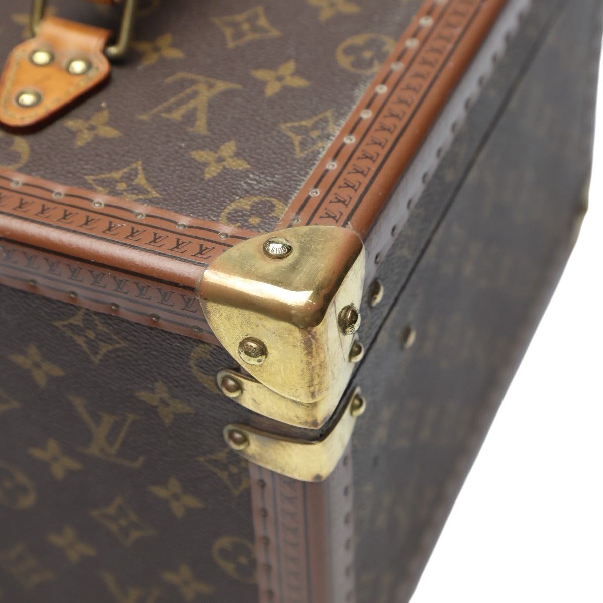 ルイヴィトン LOUIS VUITTON その他バッグ
 化粧ケース モノグラム ボワット・フラコン モノグラムキャンバス M21828 ブラウン LV
 【SS】
 【中古】