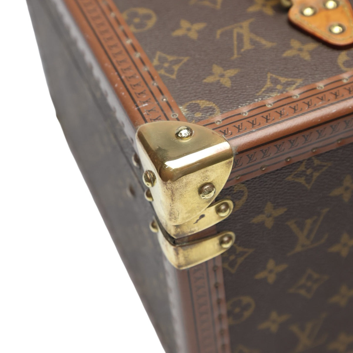 ルイヴィトン LOUIS VUITTON その他バッグ
 化粧ケース モノグラム ボワット・フラコン モノグラムキャンバス M21828 ブラウン LV
 【SS】
 【中古】