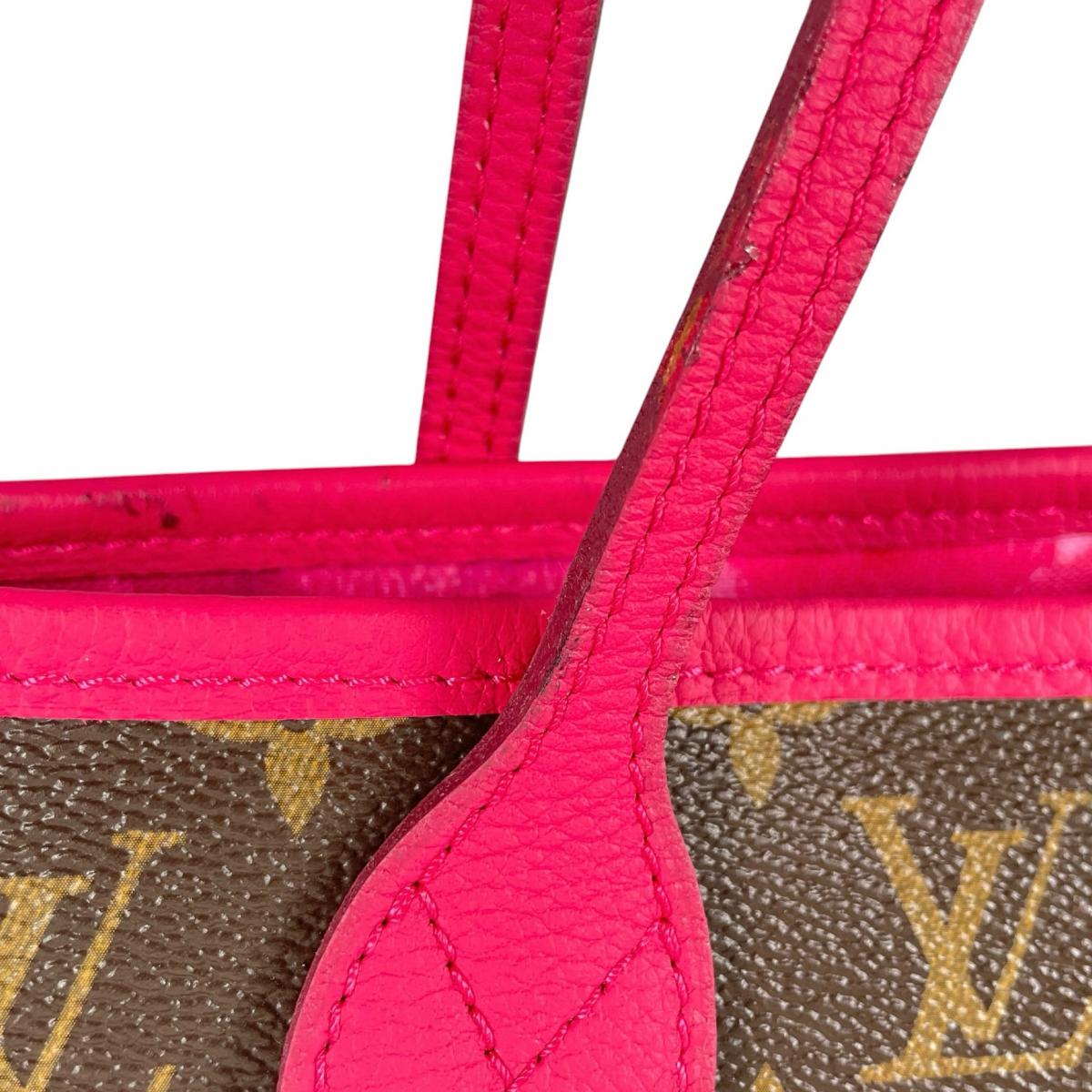 ルイヴィトン LOUIS VUITTON トートバッグ
 ショルダーバッグ イカットフラワー ネヴァーフルMM モノグラムキャンバス M40940 ローズアシビアント LV
 【SS】
 【中古】