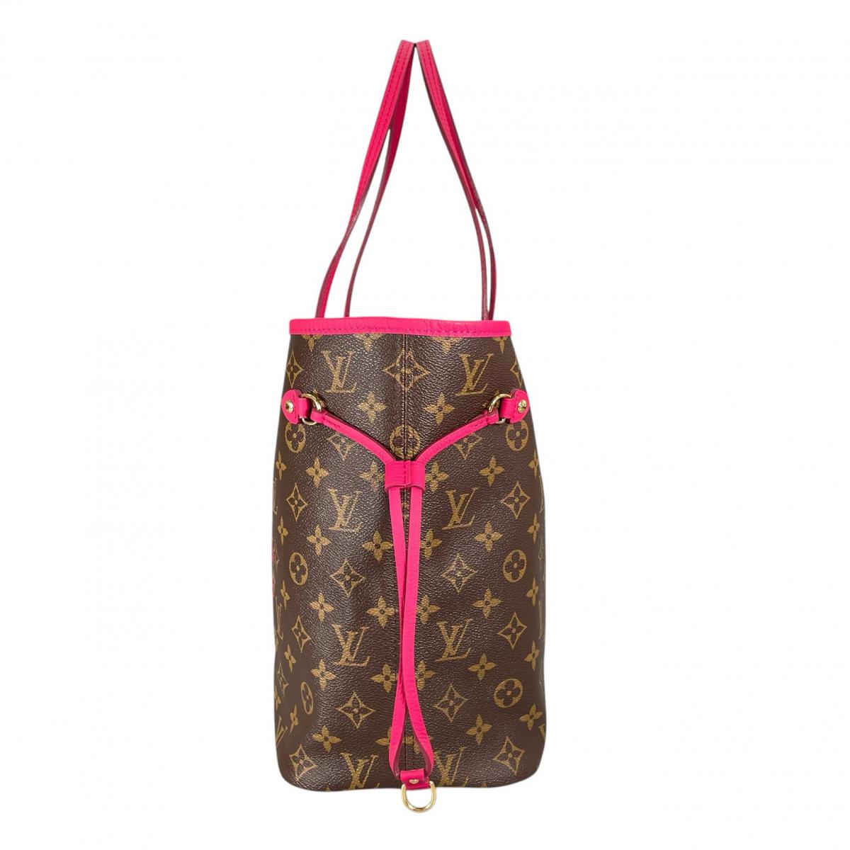 ルイヴィトン LOUIS VUITTON トートバッグ
 ショルダーバッグ イカットフラワー ネヴァーフルMM モノグラムキャンバス M40940 ローズアシビアント LV
 【SS】
 【中古】