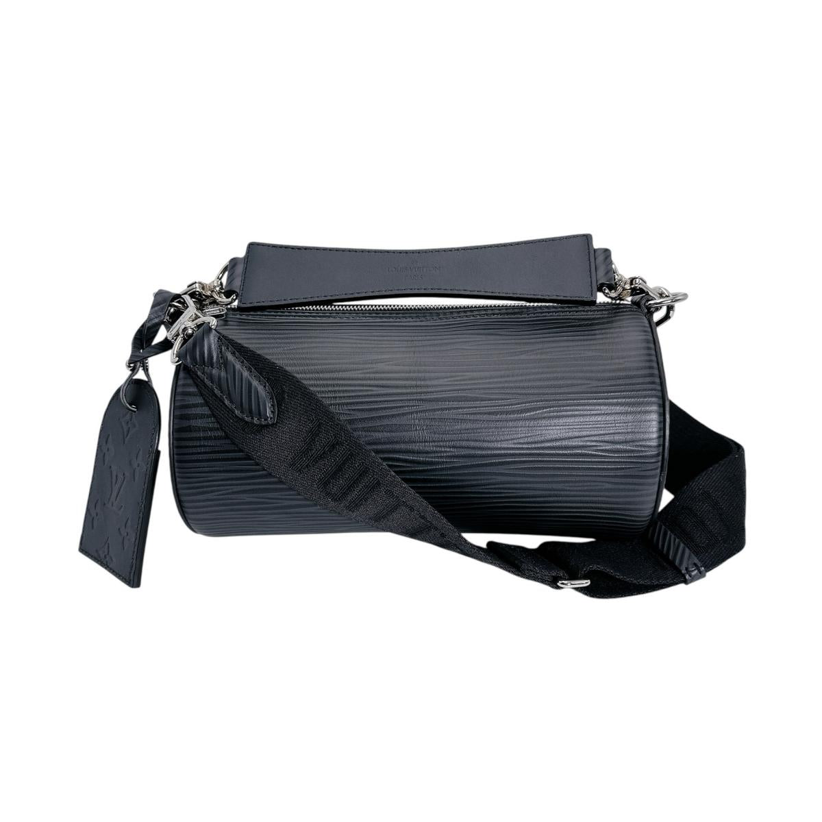 ルイヴィトン LOUIS VUITTON ハンドバッグ
 ハンドバッグ エピ ソフトポロションPM エピレザー M24324 ブラック LV
 【SS】
 【中古】