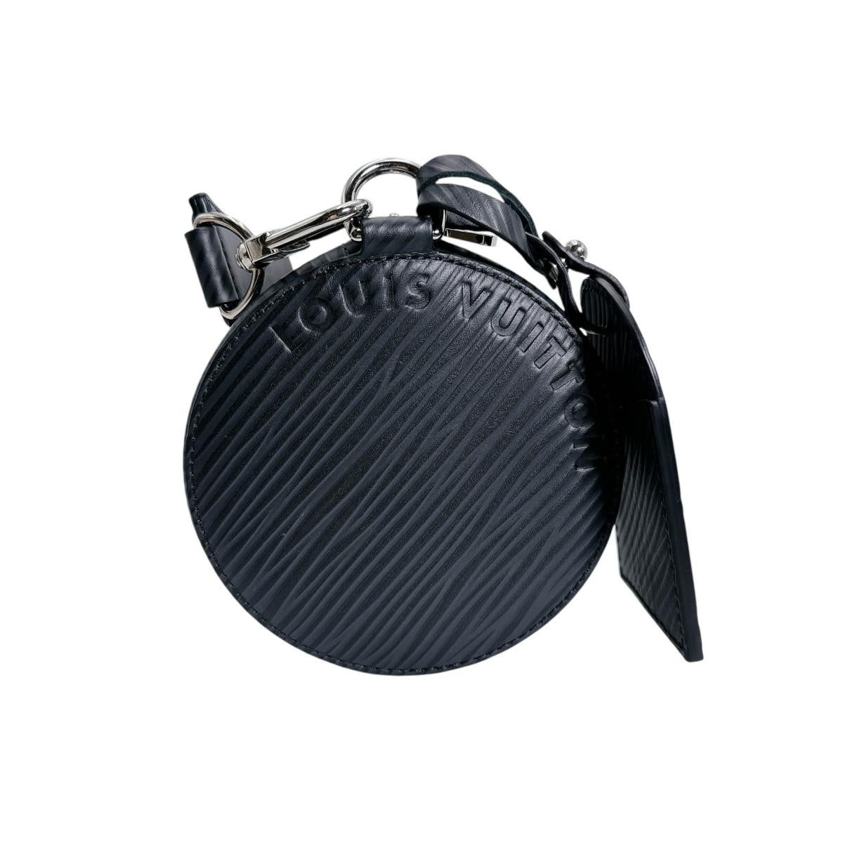 ルイヴィトン LOUIS VUITTON ハンドバッグ
 ハンドバッグ エピ ソフトポロションPM エピレザー M24324 ブラック LV
 【SS】
 【中古】