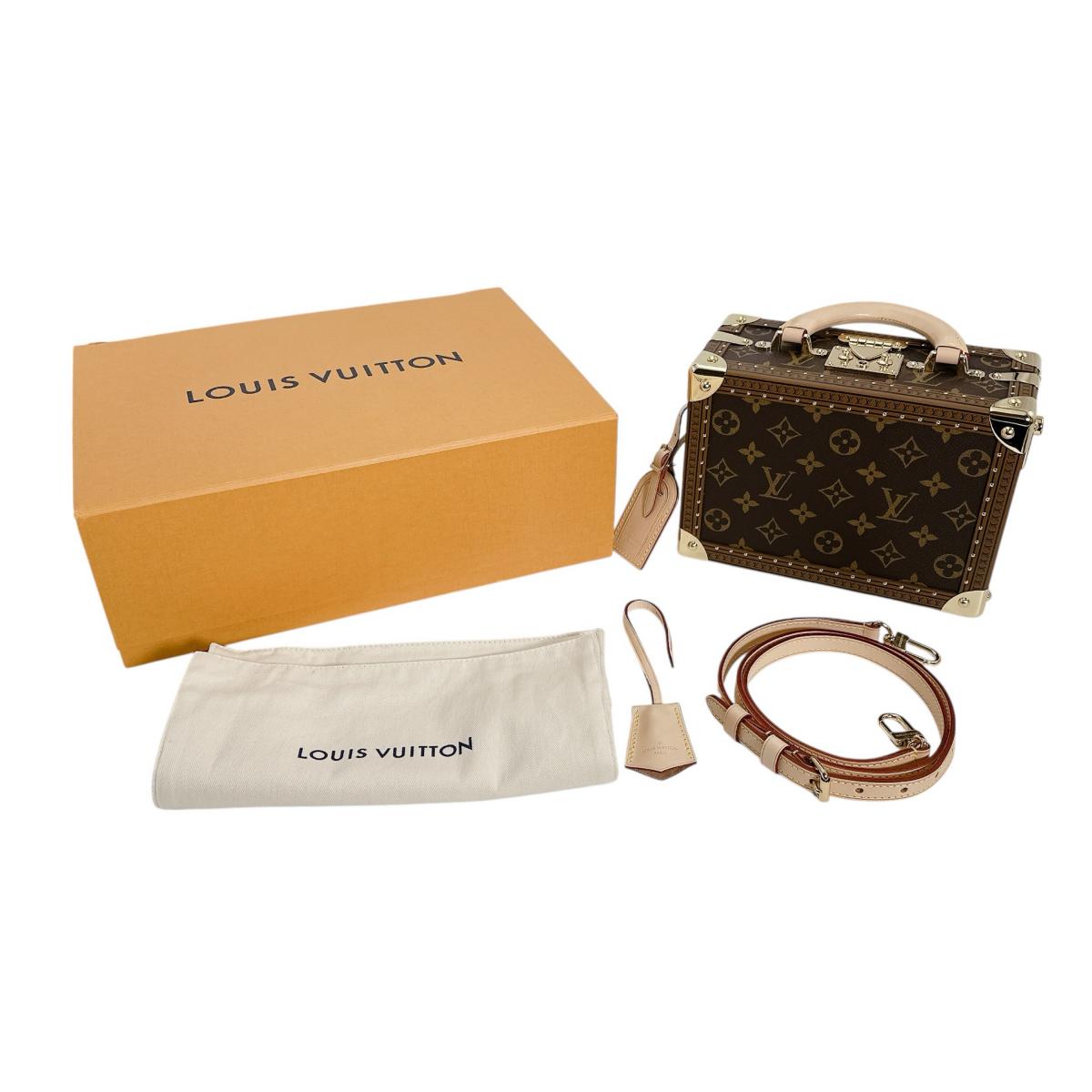 ルイヴィトン LOUIS VUITTON ハンドバッグ
 2wayバッグ モノグラム プティット･ヴァリーズ モノグラムキャンバス M20468 ブラウン LV
 【中古】