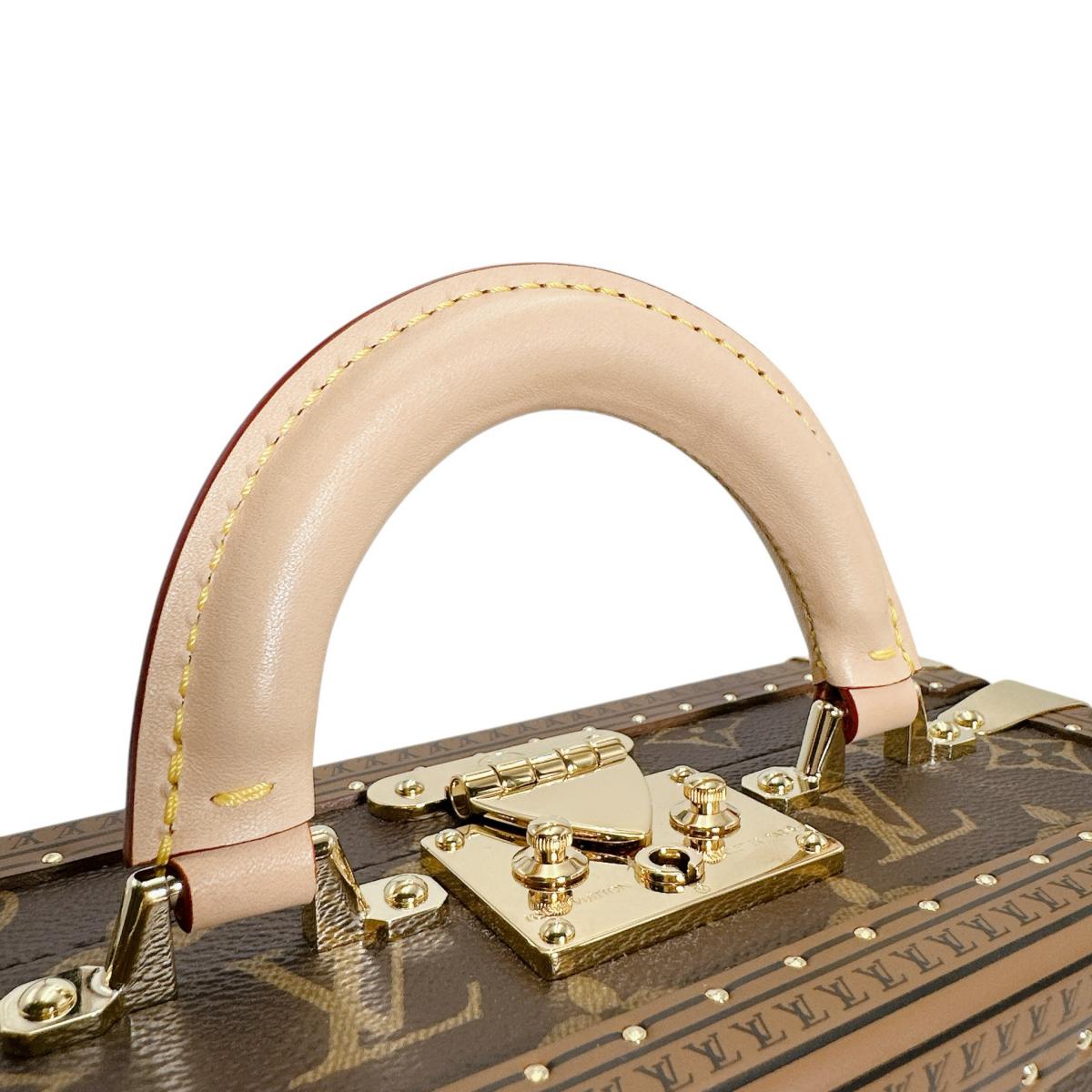 ルイヴィトン LOUIS VUITTON ハンドバッグ
 2wayバッグ モノグラム プティット･ヴァリーズ モノグラムキャンバス M20468 ブラウン LV
 【中古】