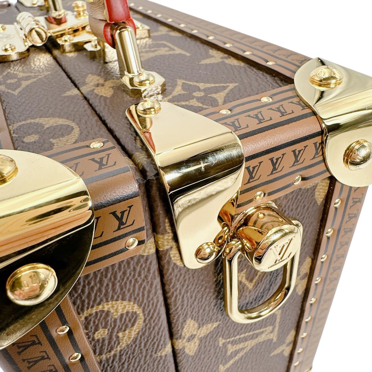 ルイヴィトン LOUIS VUITTON ハンドバッグ
 2wayバッグ モノグラム プティット･ヴァリーズ モノグラムキャンバス M20468 ブラウン LV
 【中古】