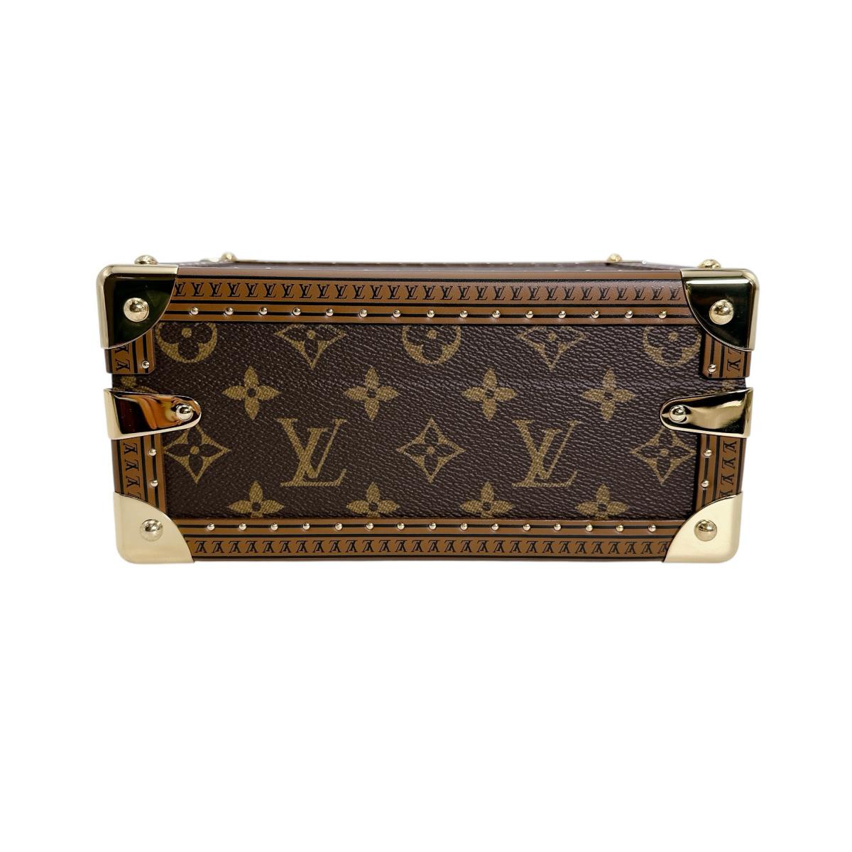ルイヴィトン LOUIS VUITTON ハンドバッグ
 2wayバッグ モノグラム プティット･ヴァリーズ モノグラムキャンバス M20468 ブラウン LV
 【中古】