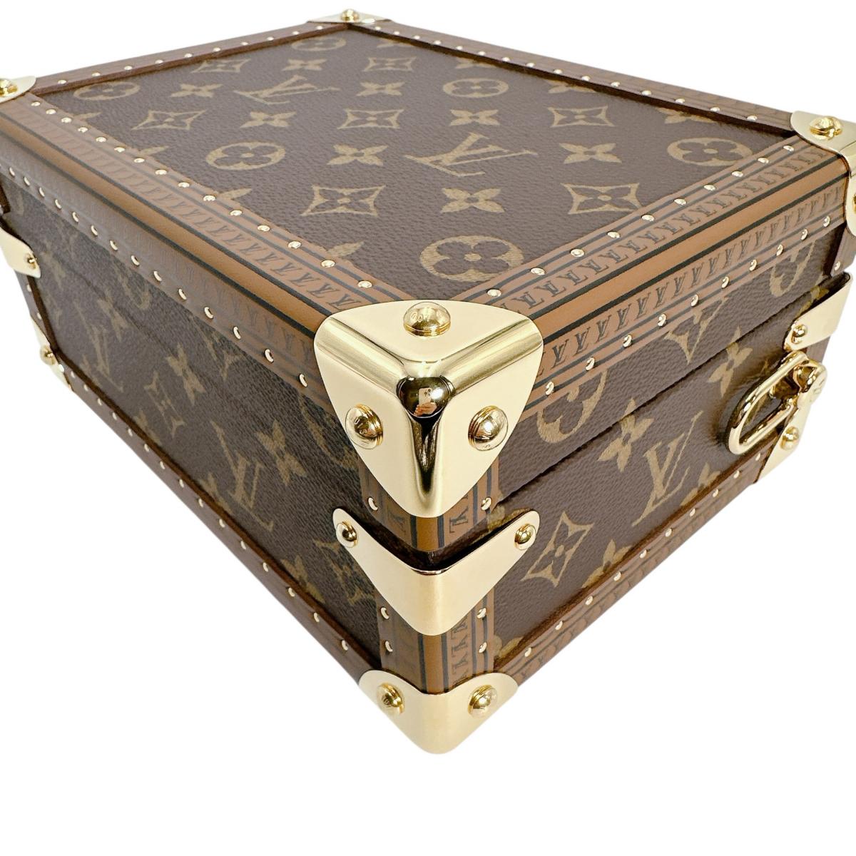 ルイヴィトン LOUIS VUITTON ハンドバッグ
 2wayバッグ モノグラム プティット･ヴァリーズ モノグラムキャンバス M20468 ブラウン LV
 【中古】