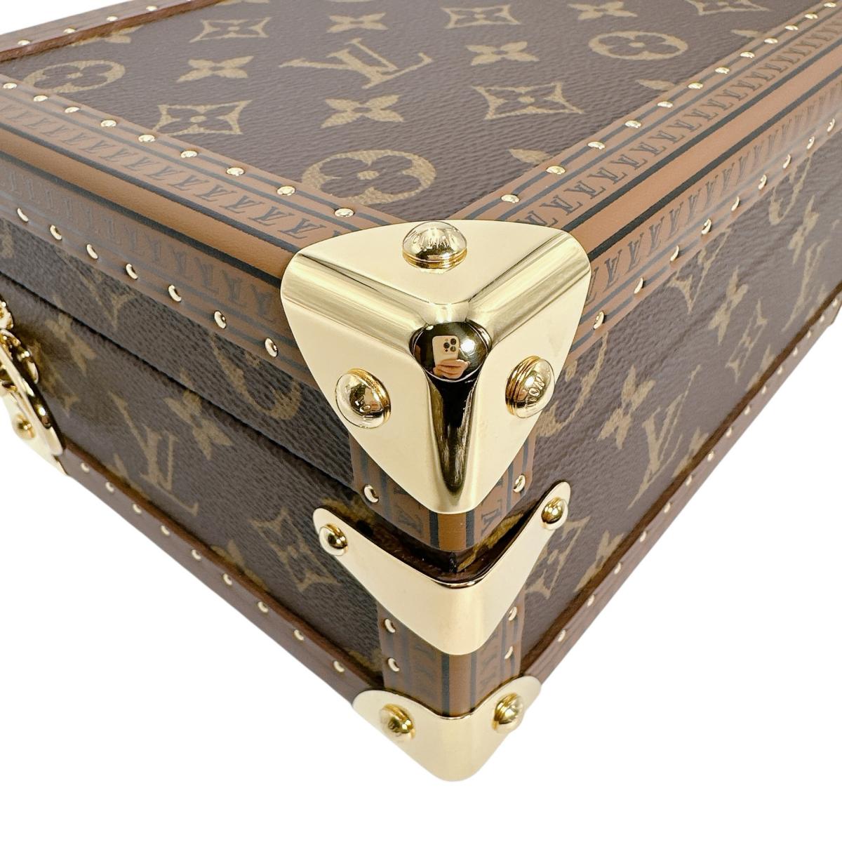 ルイヴィトン LOUIS VUITTON ハンドバッグ
 2wayバッグ モノグラム プティット･ヴァリーズ モノグラムキャンバス M20468 ブラウン LV
 【中古】