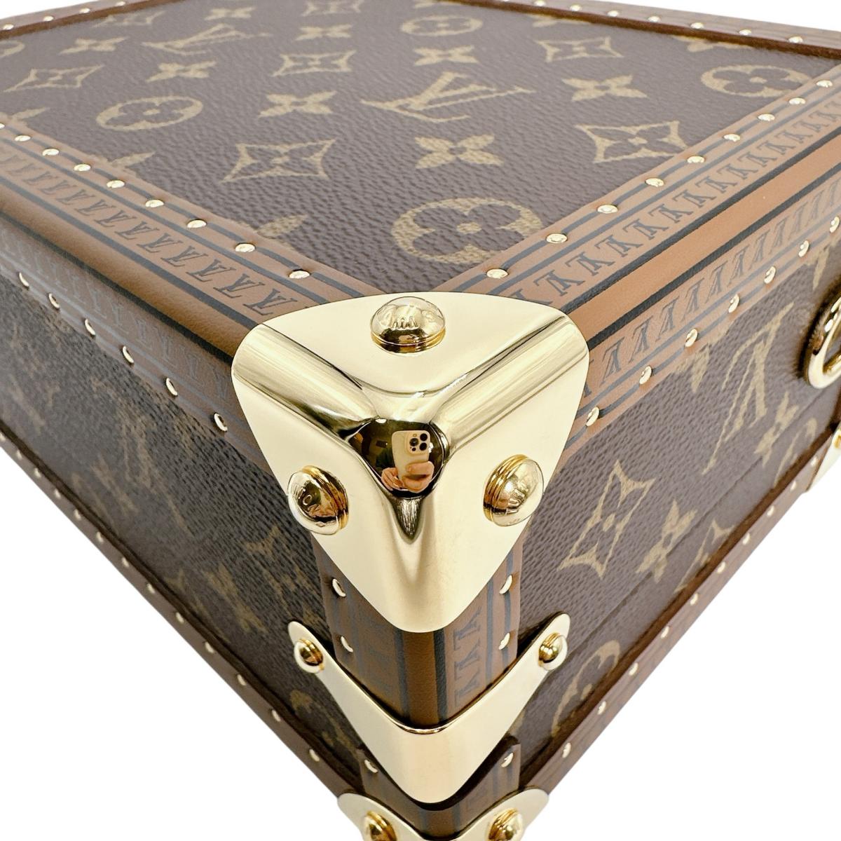 ルイヴィトン LOUIS VUITTON ハンドバッグ
 2wayバッグ モノグラム プティット･ヴァリーズ モノグラムキャンバス M20468 ブラウン LV
 【中古】