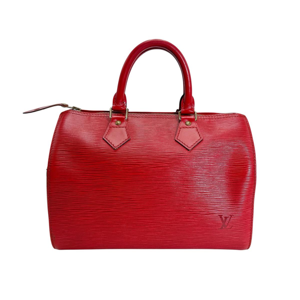 ルイヴィトン LOUIS VUITTON ハンドバッグ
 ハンドバッグ エピ スピーディ25 エピレザー M43017 カステリアンレッド LV
 【SS】
 【中古】