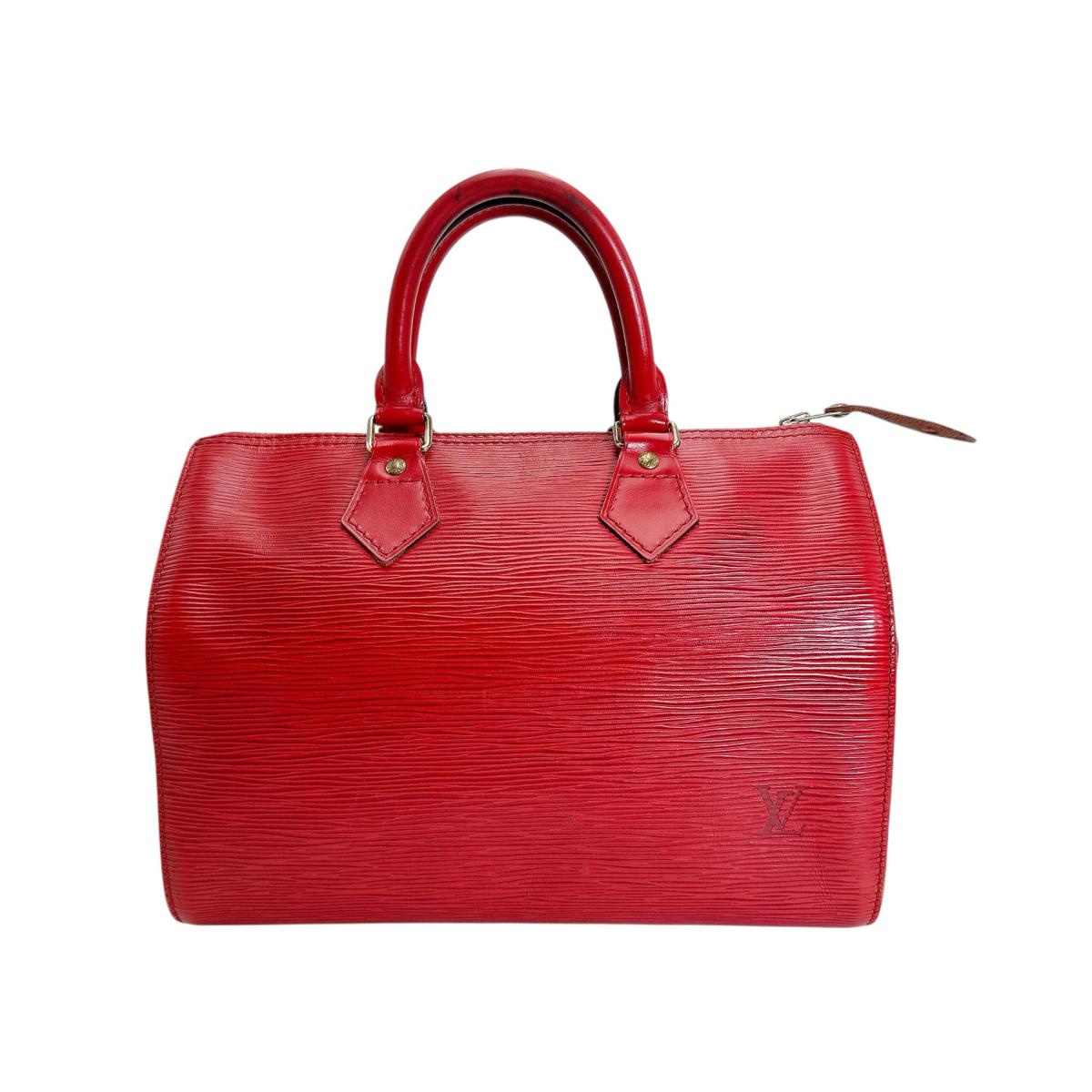 ルイヴィトン LOUIS VUITTON ハンドバッグ
 ハンドバッグ エピ スピーディ25 エピレザー M43017 カステリアンレッド LV
 【SS】
 【中古】