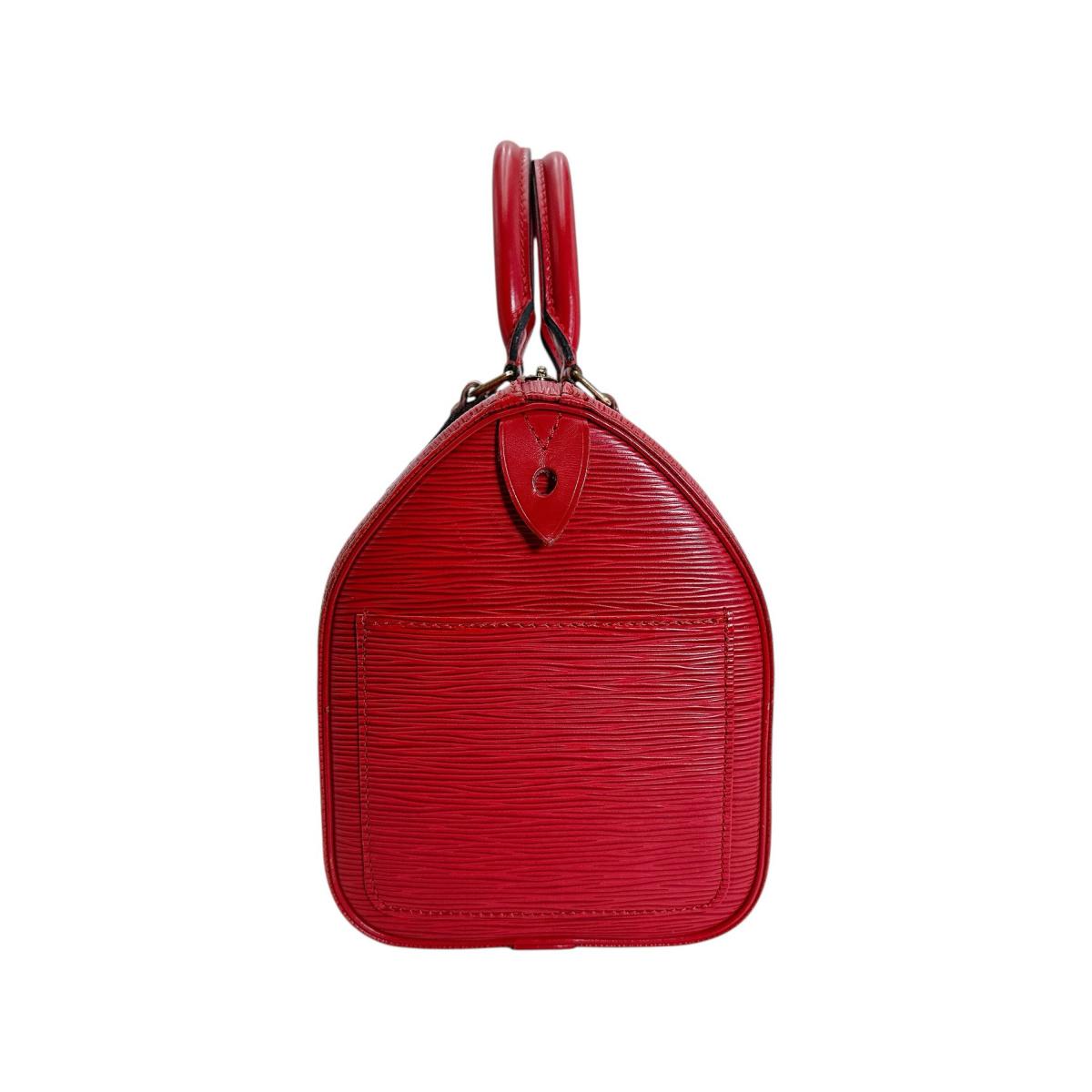 ルイヴィトン LOUIS VUITTON ハンドバッグ
 ハンドバッグ エピ スピーディ25 エピレザー M43017 カステリアンレッド LV
 【SS】
 【中古】
