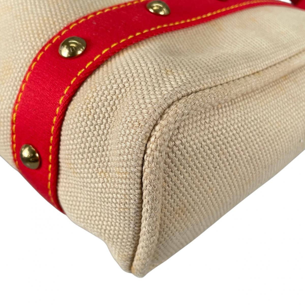 ルイヴィトン LOUIS VUITTON トートバッグ
 トートバッグ カバMM アンティグア キャンバス M40035 ベージュ LV
 【SS】
 【中古】