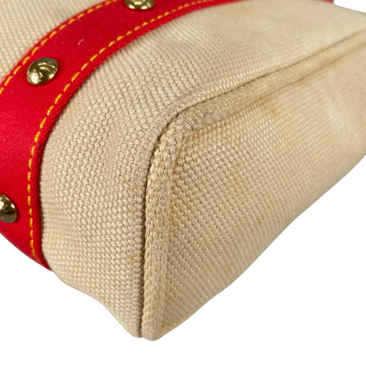 ルイヴィトン LOUIS VUITTON トートバッグ
 トートバッグ カバMM アンティグア キャンバス M40035 ベージュ LV
 【SS】
 【中古】