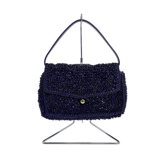 アンテプリマ ANTEPRIMA ハンドバッグ
 ワイヤーバッグ パーティー 結婚式 ワイヤー パープル 【SS】
 【中古】