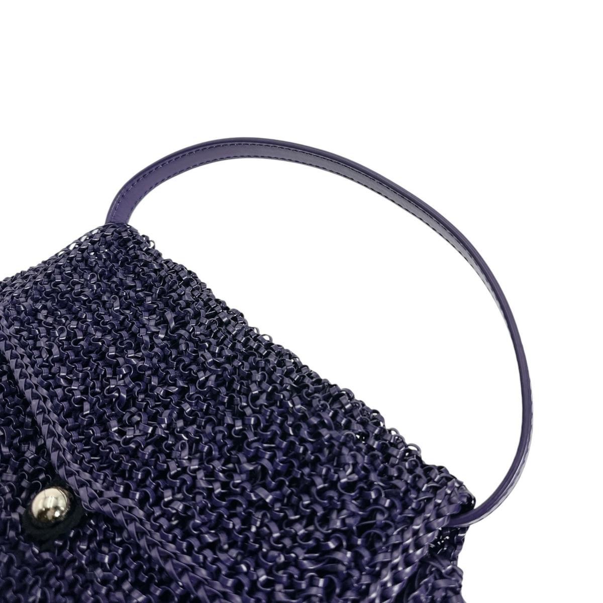 アンテプリマ ANTEPRIMA ハンドバッグ
 ワイヤーバッグ パーティー 結婚式 ワイヤー パープル 【SS】
 【中古】