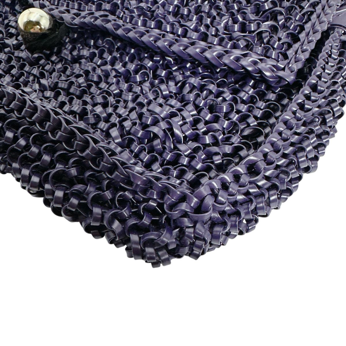 アンテプリマ ANTEPRIMA ハンドバッグ
 ワイヤーバッグ パーティー 結婚式 ワイヤー パープル 【SS】
 【中古】