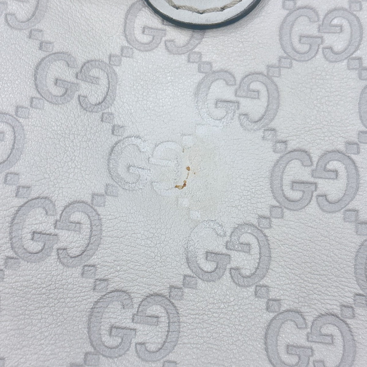 グッチ GUCCI ショルダーバッグ
 2wayトートバッグ グッチシマ ハートビット レザー 269957 ベージュ 【SS】
 【中古】