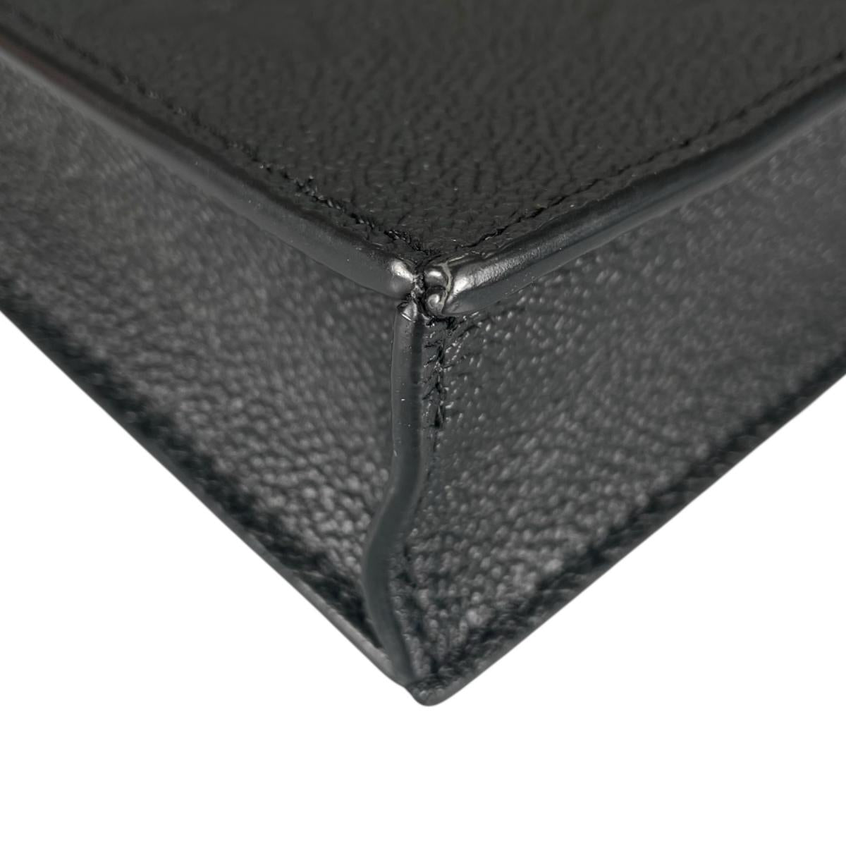 ルイヴィトン LOUIS VUITTON ショルダーバッグ
 ショルダーバッグ モノグラム プティット・サックプラ モノグラムアンプラント M81417 ブラック LV
 【SS】
 【中古】