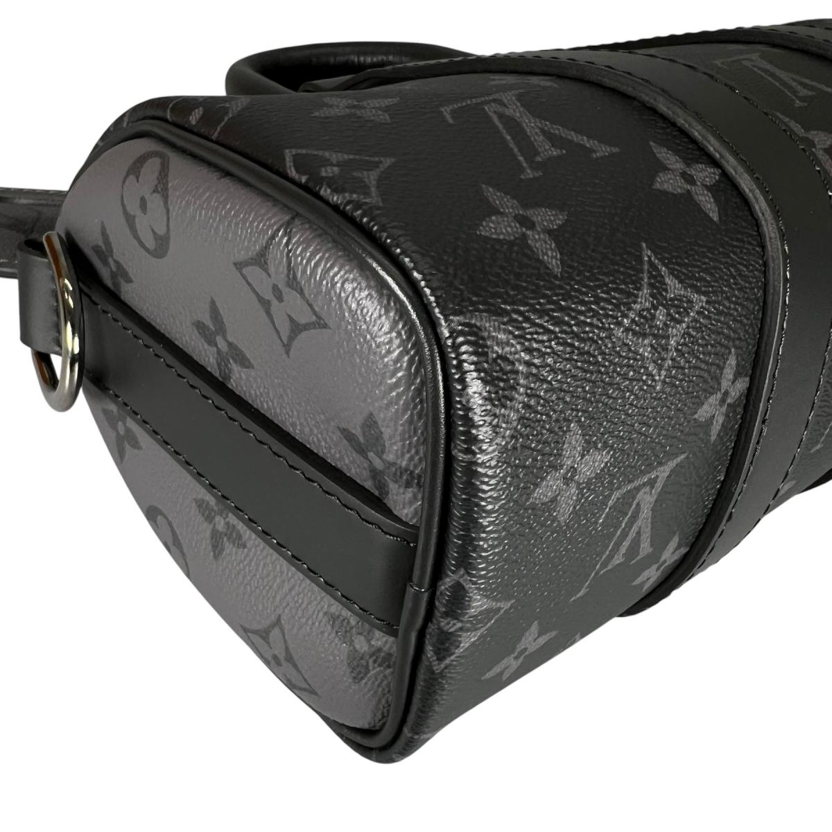 ルイヴィトン LOUIS VUITTON ハンドバッグ
 バンドリエール エクリプス キーポル25 モノグラムキャンバス M46271 ブラック LV
 【SS】
 【中古】