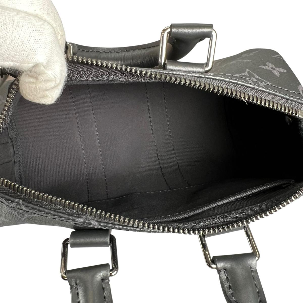 ルイヴィトン LOUIS VUITTON ハンドバッグ
 バンドリエール エクリプス キーポル25 モノグラムキャンバス M46271 ブラック LV
 【SS】
 【中古】