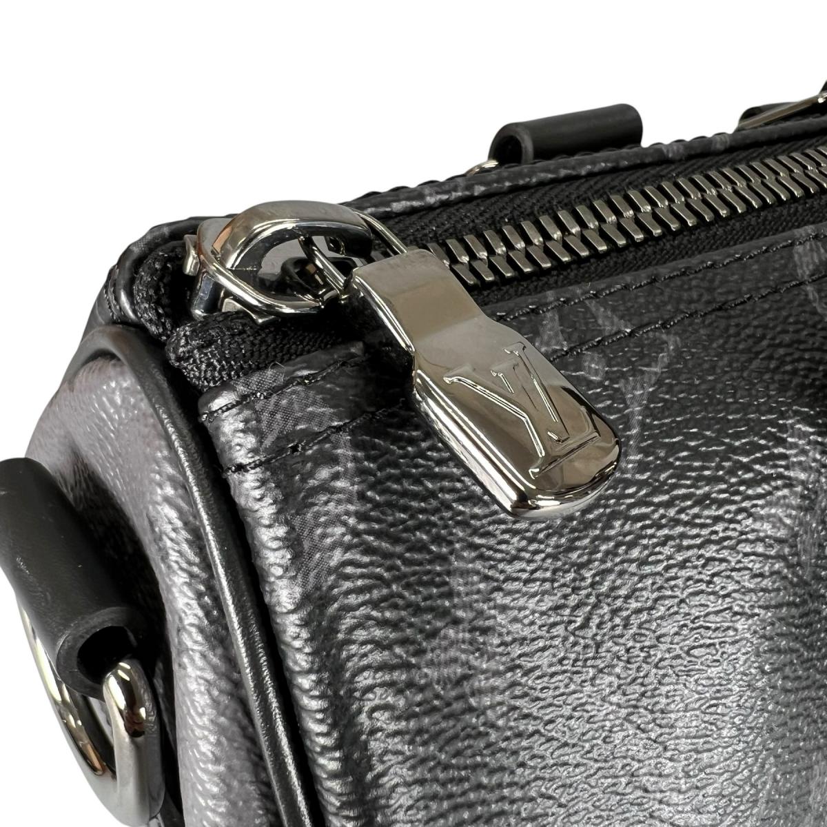 ルイヴィトン LOUIS VUITTON ハンドバッグ
 バンドリエール エクリプス キーポル25 モノグラムキャンバス M46271 ブラック LV
 【SS】
 【中古】