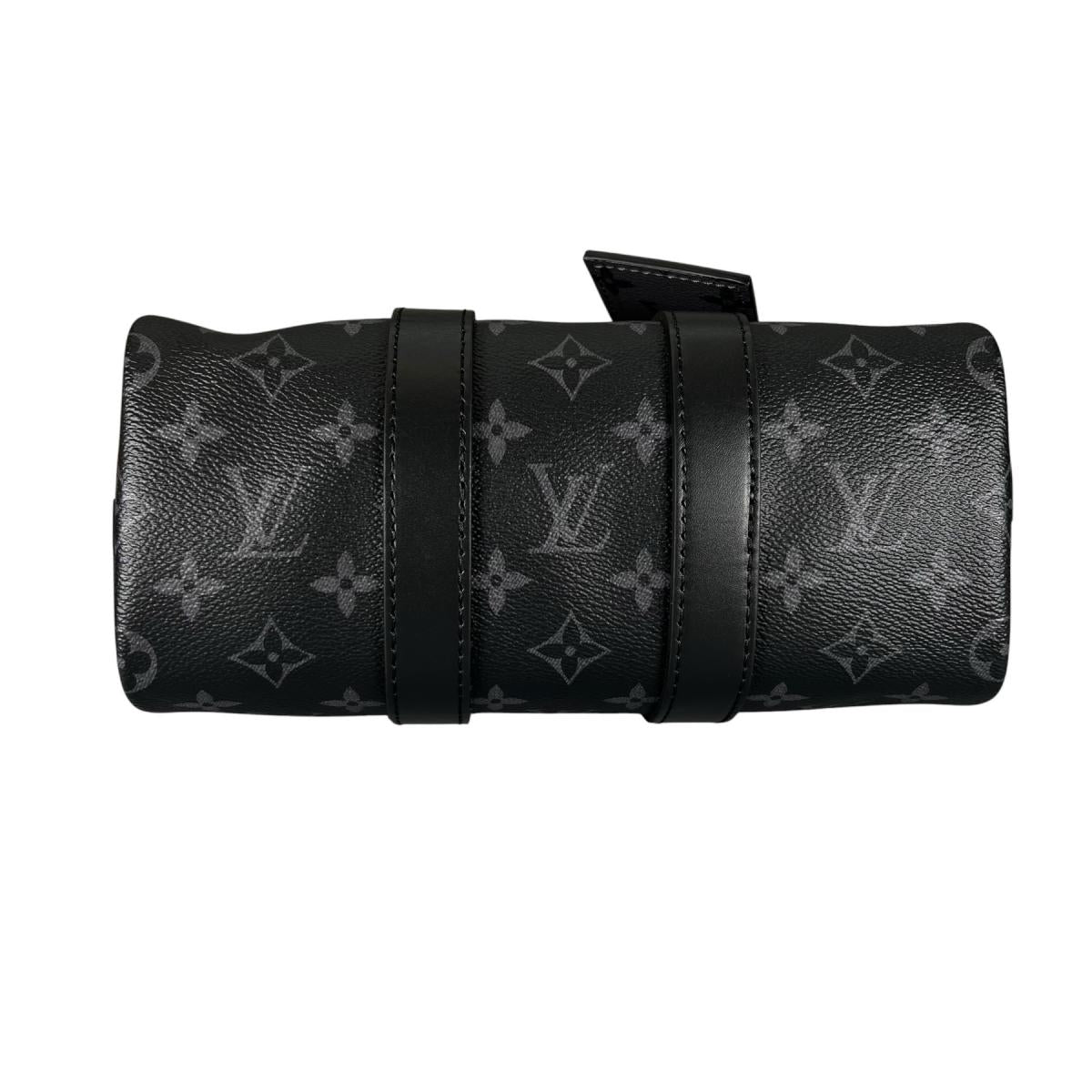 ルイヴィトン LOUIS VUITTON ハンドバッグ
 バンドリエール エクリプス キーポル25 モノグラムキャンバス M46271 ブラック LV
 【SS】
 【中古】