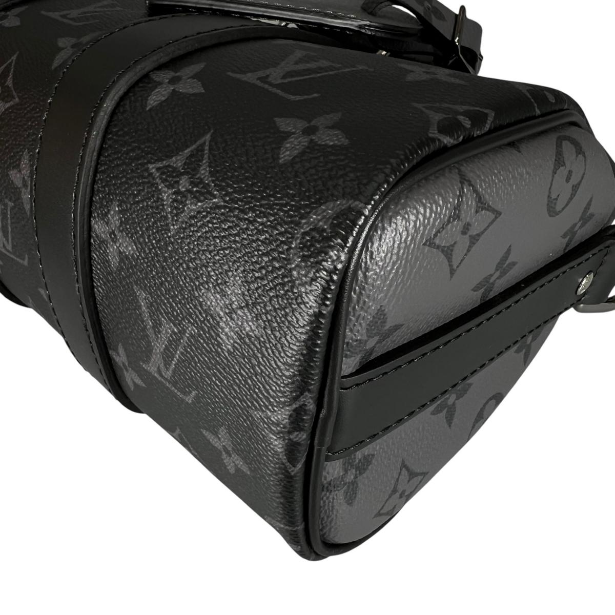 ルイヴィトン LOUIS VUITTON ハンドバッグ
 バンドリエール エクリプス キーポル25 モノグラムキャンバス M46271 ブラック LV
 【SS】
 【中古】