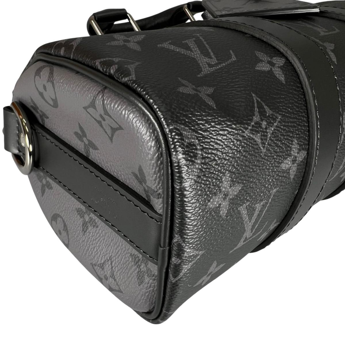 ルイヴィトン LOUIS VUITTON ハンドバッグ
 バンドリエール エクリプス キーポル25 モノグラムキャンバス M46271 ブラック LV
 【SS】
 【中古】
