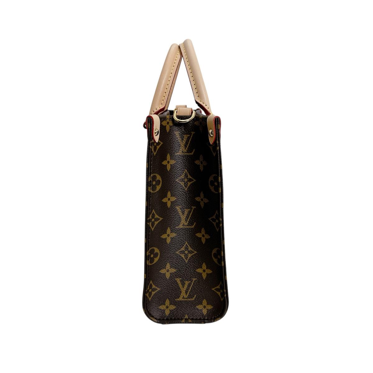 ルイヴィトン LOUIS VUITTON ハンドバッグ
 ハンドバッグ モノグラム サックプラBB モノグラムキャンバス M46265 ブラウン LV
 【SS】
 【中古】