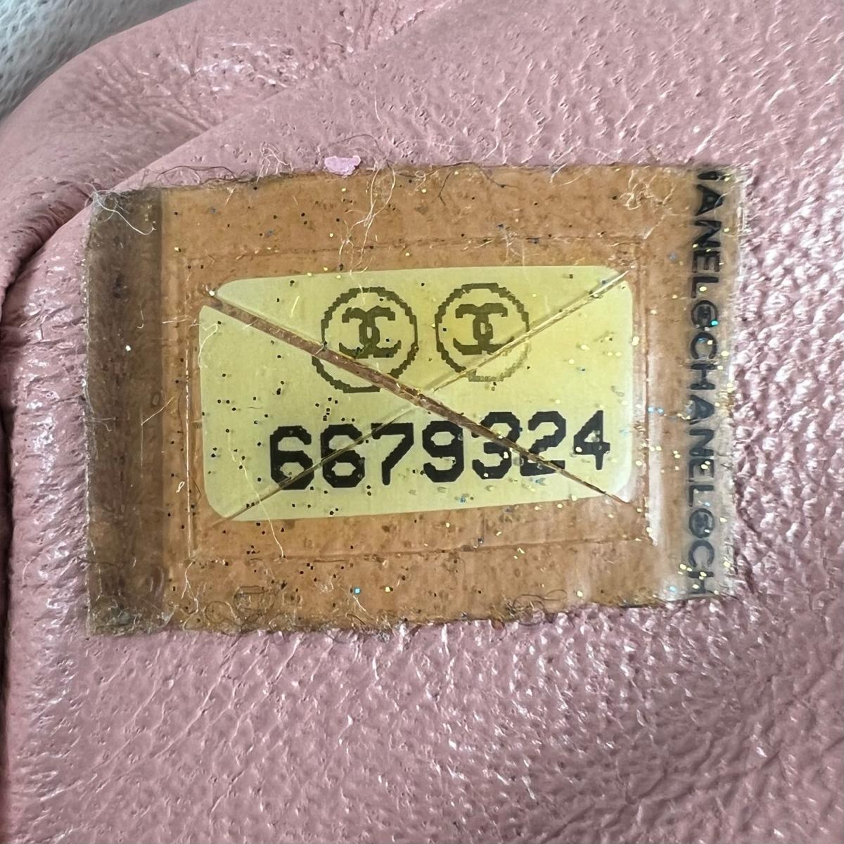 シャネル CHANEL ショルダーバッグ
 チェーンウォレット ラムスキン CHANEL19 ラムスキン A69900 ピンク 【SS】
 【中古】