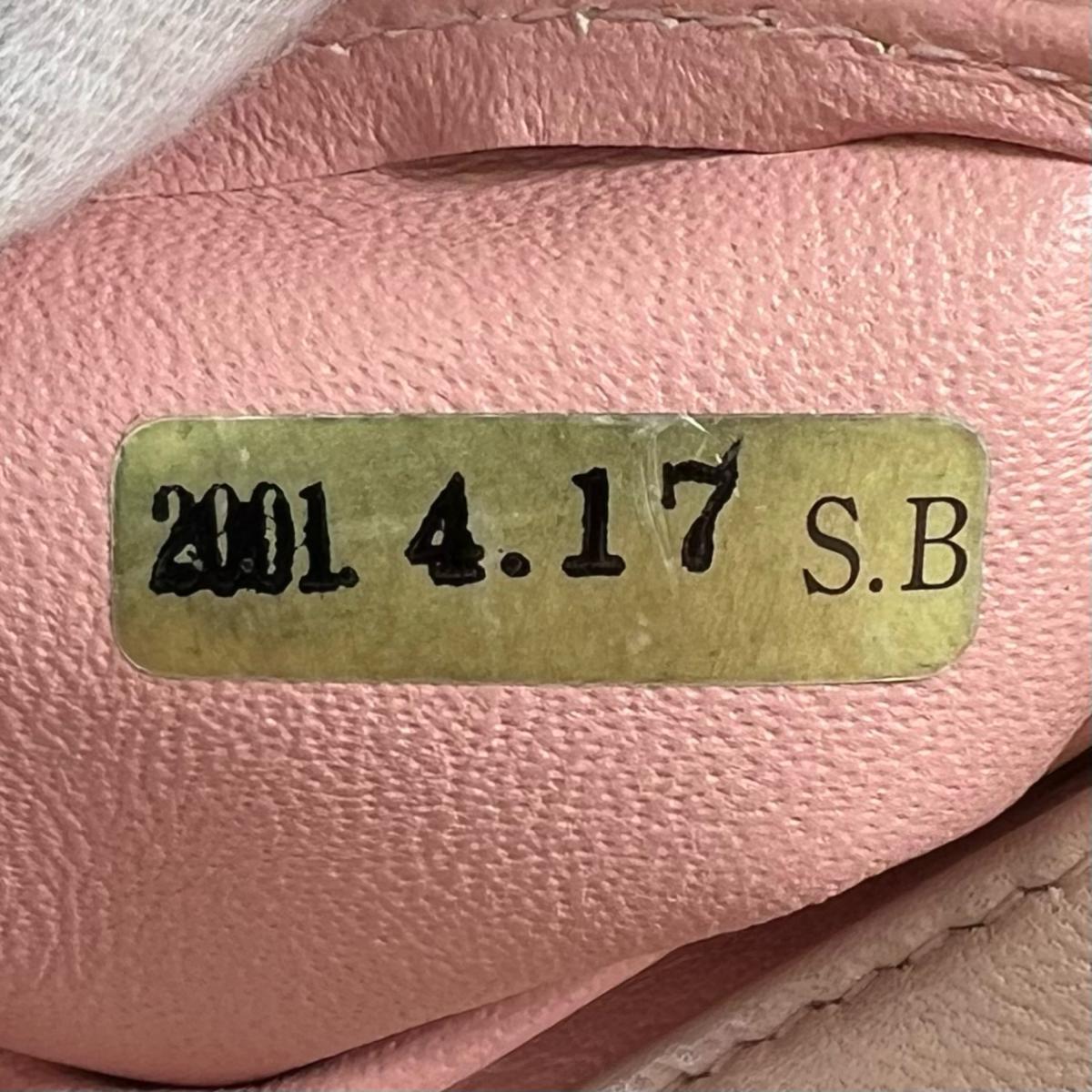 シャネル CHANEL ショルダーバッグ
 チェーンウォレット ラムスキン CHANEL19 ラムスキン A69900 ピンク 【SS】
 【中古】