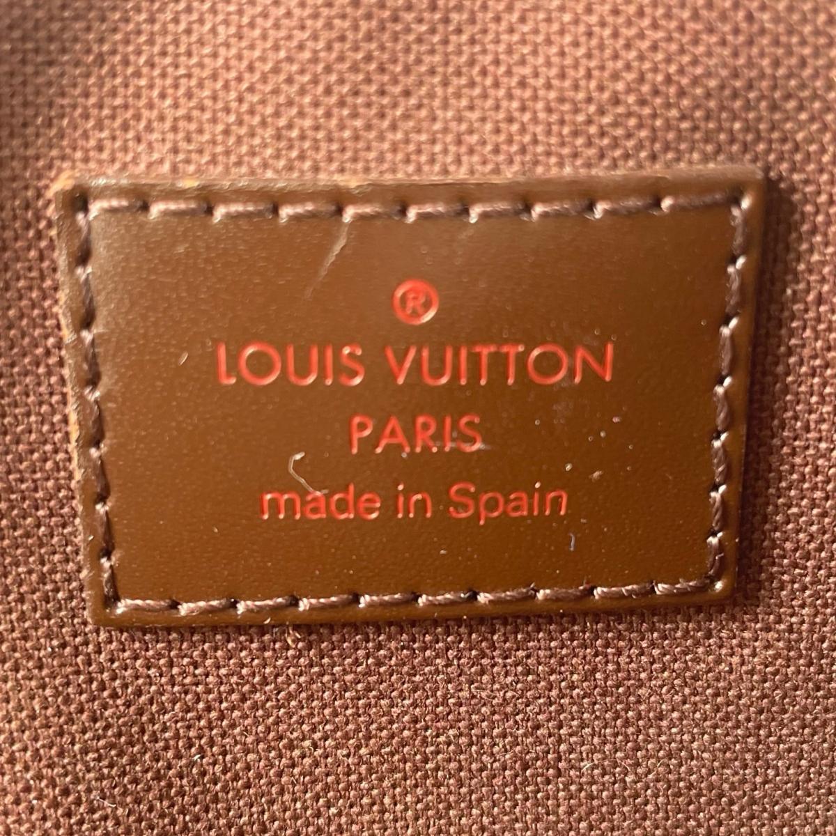 ルイヴィトン LOUIS VUITTON ボディバッグ
 ウエストポーチ 斜め掛け ジェロニモス ダミエキャンバス N51994 ブラウン LV
 【SS】
 【中古】
