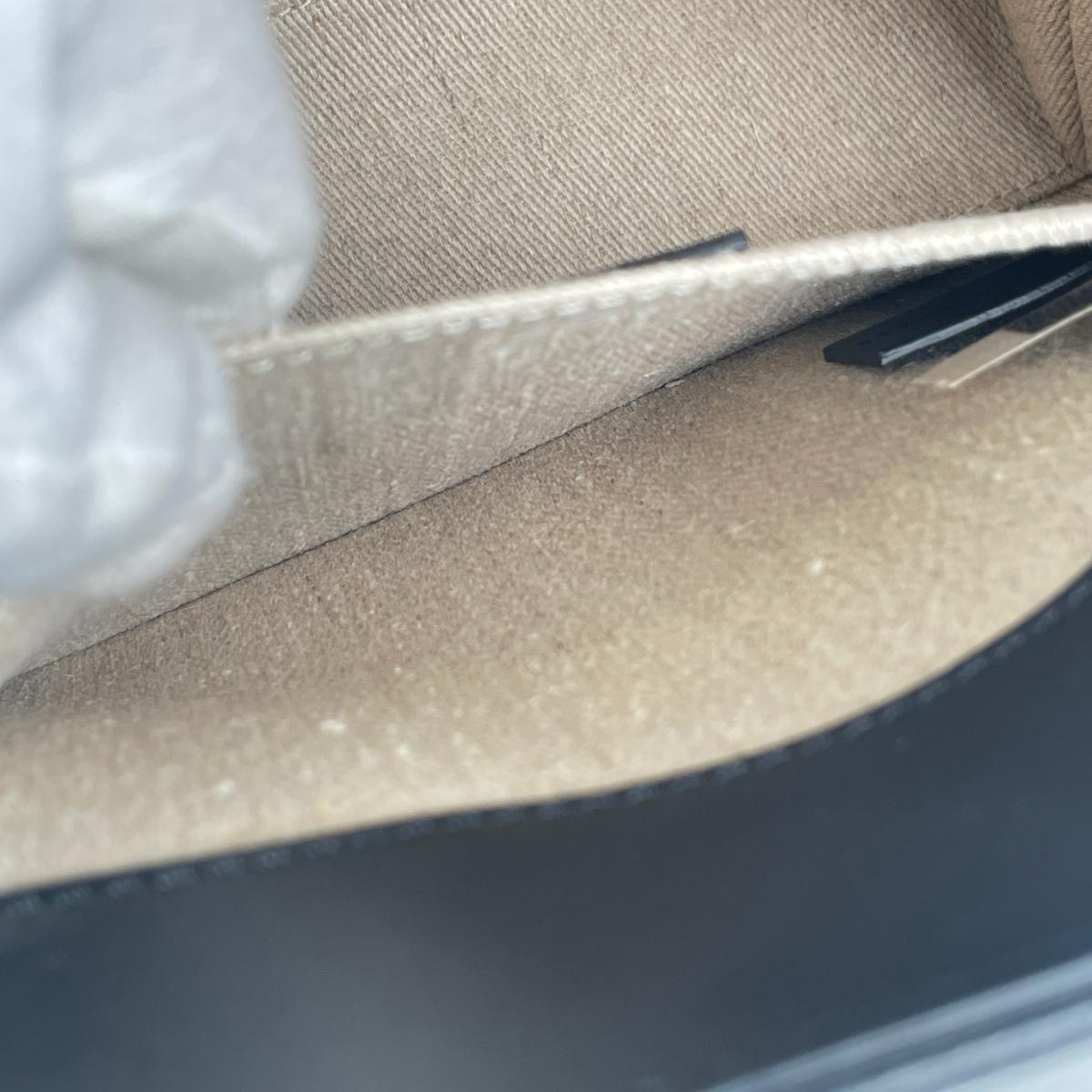 クロエ Chloe ハンドバッグ
 2WAY ショルダーバッグ スモール Woody レザー CHC23US397I60 ブラック 【SS】
 【中古】