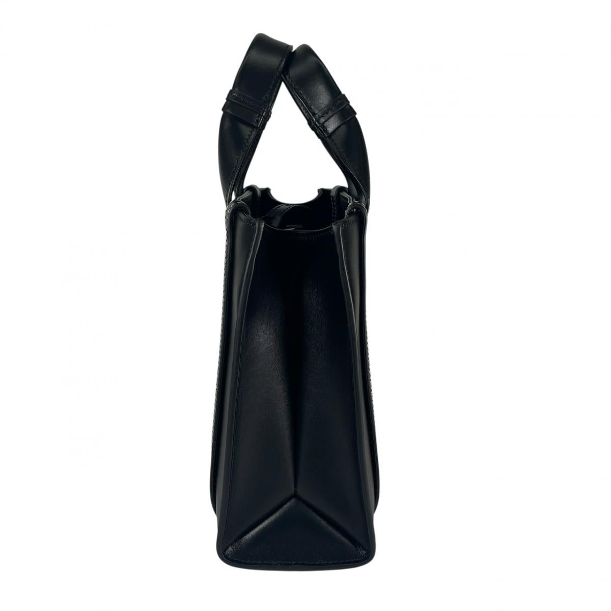 クロエ Chloe ハンドバッグ
 2WAY ショルダーバッグ スモール Woody レザー CHC23US397I60 ブラック 【SS】
 【中古】