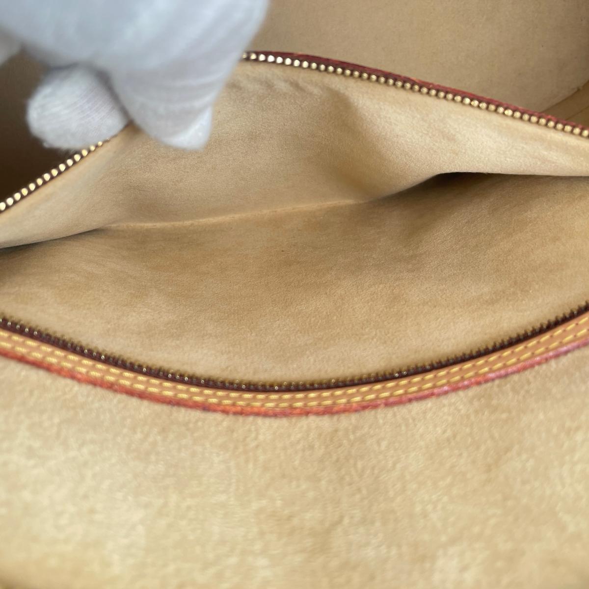 ルイヴィトン LOUIS VUITTON トートバッグ
 ハンドバッグ ヌメ革 バビロン モノグラムキャンバス M511002 ブラウン LV
 【SS】
 【中古】