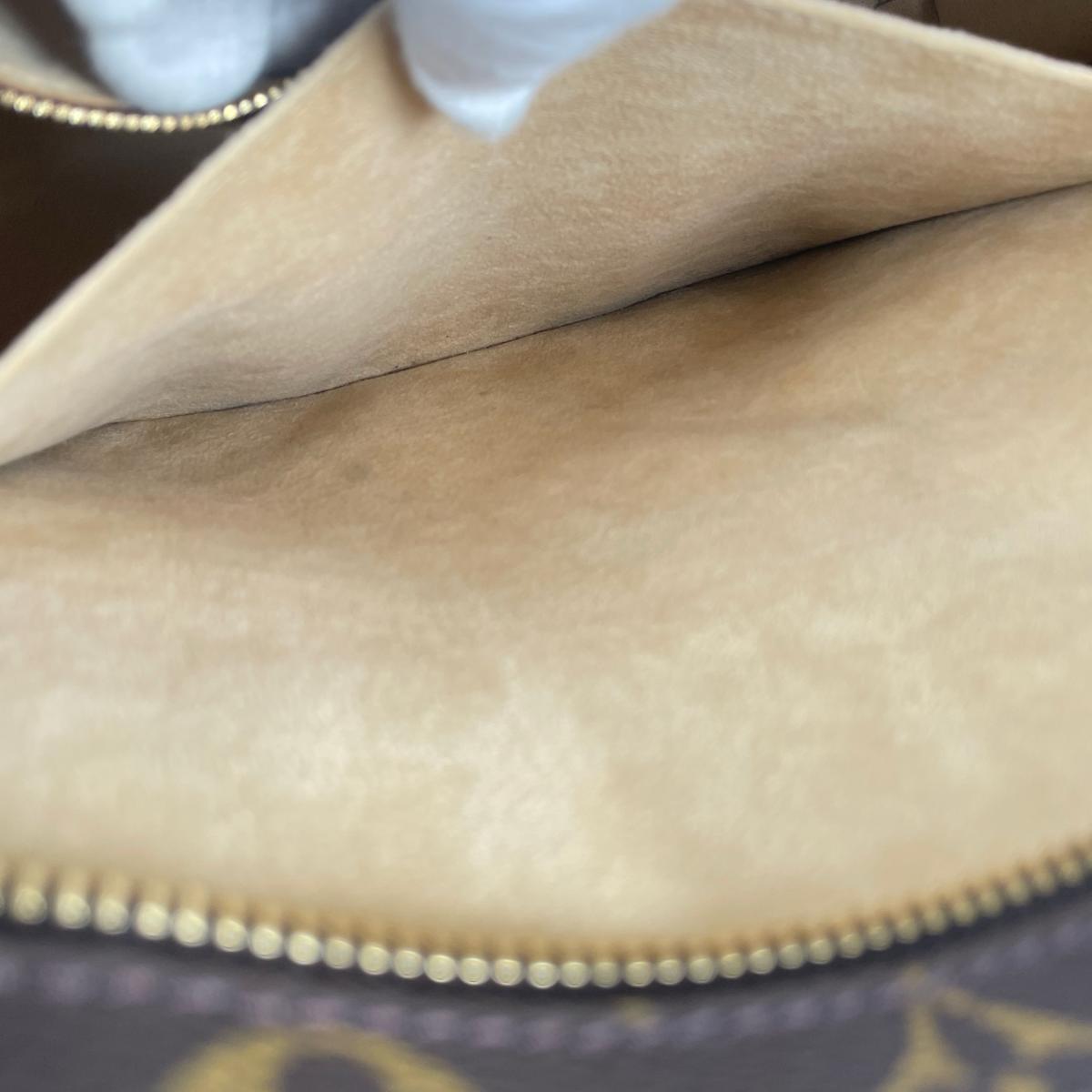 ルイヴィトン LOUIS VUITTON トートバッグ
 ハンドバッグ ヌメ革 バビロン モノグラムキャンバス M511002 ブラウン LV
 【SS】
 【中古】