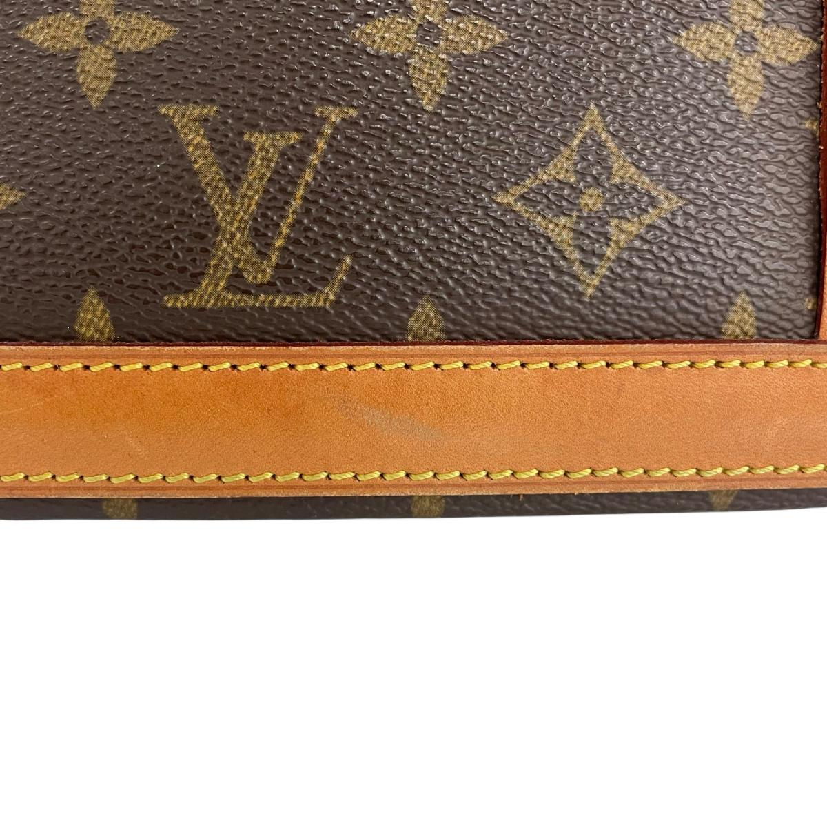 ルイヴィトン LOUIS VUITTON トートバッグ
 ハンドバッグ ヌメ革 バビロン モノグラムキャンバス M511002 ブラウン LV
 【SS】
 【中古】