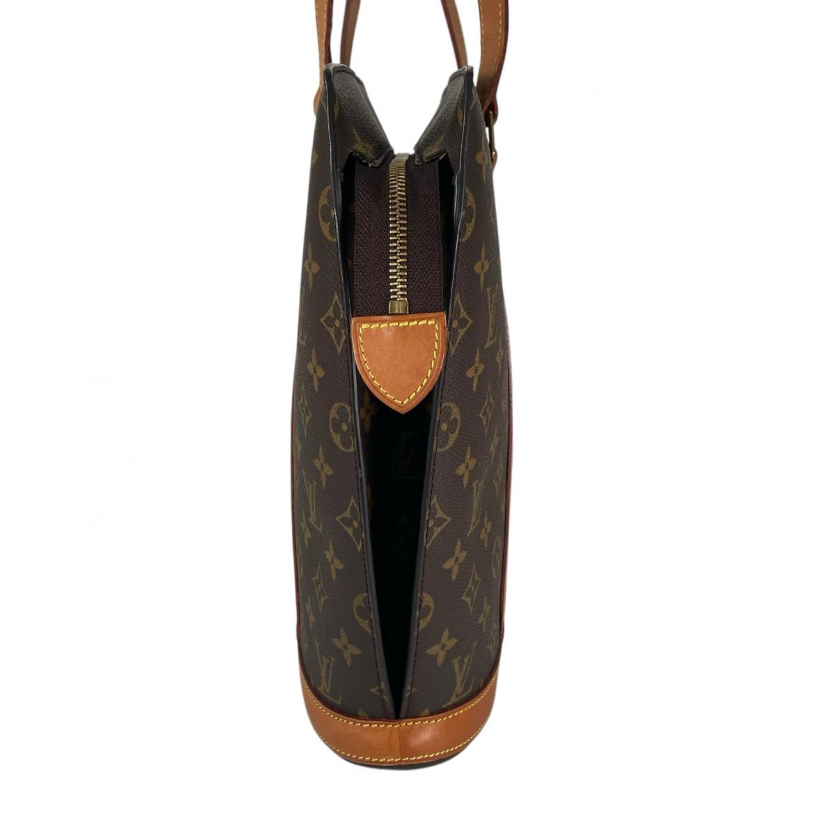 ルイヴィトン LOUIS VUITTON トートバッグ
 ハンドバッグ ヌメ革 バビロン モノグラムキャンバス M511002 ブラウン LV
 【SS】
 【中古】