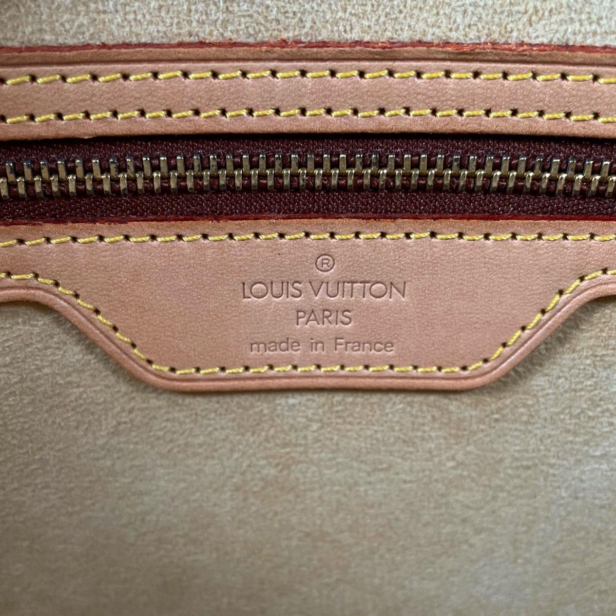 ルイヴィトン LOUIS VUITTON トートバッグ
 ハンドバッグ ヌメ革 バビロン モノグラムキャンバス M511002 ブラウン LV
 【SS】
 【中古】